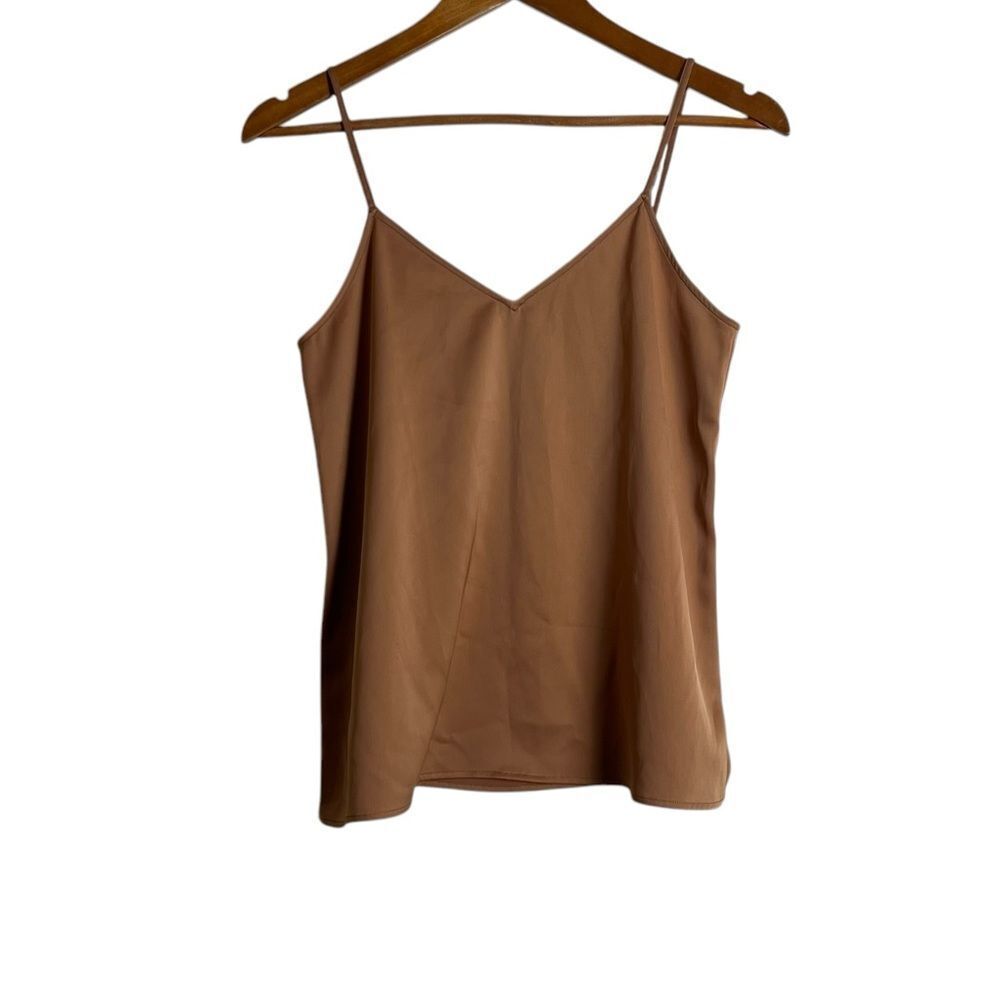 3 for $30! Uniqlo Women's Tan Spaghetti Strap Top